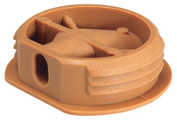 Connecting Fitting Recessed Plastic Beige