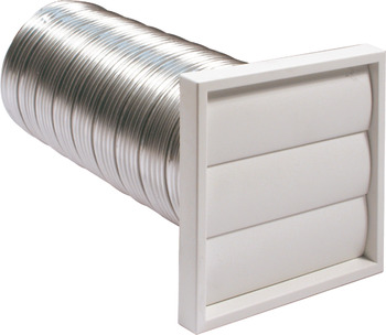 Manrose Sys4 100mm Wall Grille Kit Brw