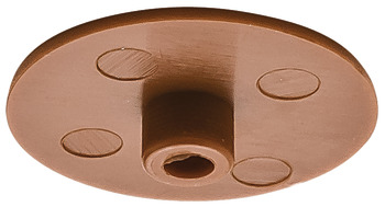 Minifix 15 Cover Caps SW4 Plastic Brown