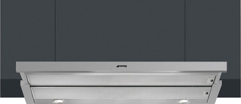 Smeg KSET900XE Telescopic Hood Stainless Steel