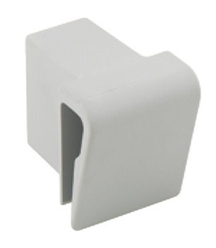 Divider Rail Clip for use with Crystal Plus Nova Pro Scala Drawers To create Nova Pro Scala pan drawers Silver