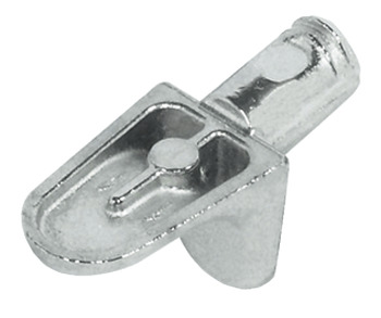 Shelf Support D5mm Plug 125kg Zinc Alloy NP
