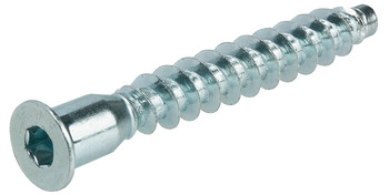 Confirmat Screw D10x50mm D5.4mm SW4 Steel Glv