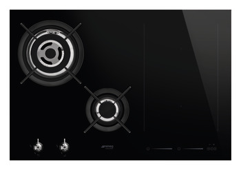 Smeg Cls PM3743D Hob MF MZ Black