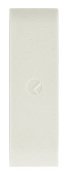 Cover Cap for Libra Cabinet Hangers Rectangular White plastic