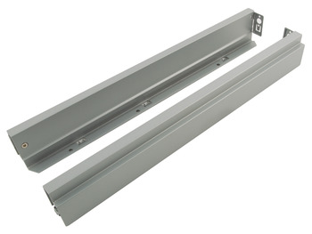 NPS Drawer Sides 63/450mm Silver 1pr