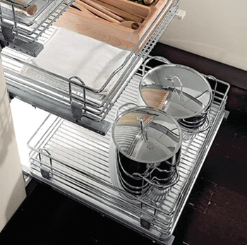 PO Wire Bskt Set 30kg 500mm Lin Steel PC - view 2