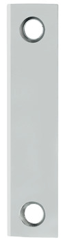 Striking Plate for Screw Fixing 57 x 13 mm Nickel plated