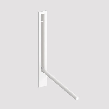 Support Rails Drop Down Programma Cap Range PBA 852 mm Dim. A x 600 mm Dim. B grey finish