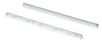Guide Rail for 17 mm Grooved Drawers Plastic Press fit and screw fixing Length 350 mm