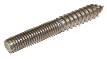 Wood to Metal Dowel M10x60mm Steel Self Col