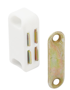 Magnetic Catch Pull 3.0 kg for Screw Fixing Brown