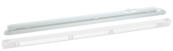 Slot Ventilator Plastic Trimvent Select XS13 Deflects air up down or both and straight Vent length 411 mm canopy length 411 mm white