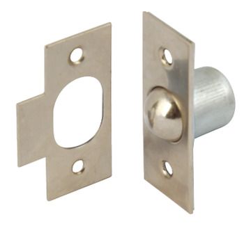 Bales Catch Sprung Ball Bearing Mild Steel Electro brassed