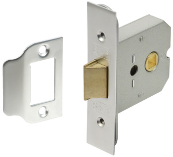 Box Latch Mortice Latchbolt Operated by Lever Handles Case Size 64/76/102 mm Backset 44 mm case size 64 mm satin chrome