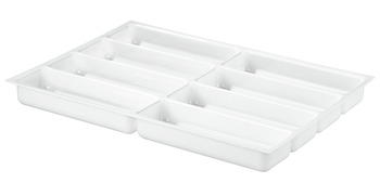 Drawer Insert Shallow Variant-D 2.5 mm material thickness With 8 compartments