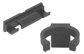 Plinth Clip Set for 3m Plinths Plastic Black