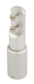Plinth Partition Support Leg Cubicle Fittings Satin anodised aluminium finish