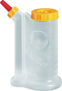 Glue White Plastic Bottle With closable cap and exchangeable bottle Size 500 ml