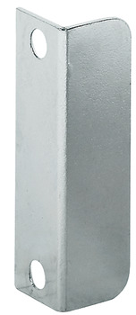 Striking Plate for Screw Fixing Steel Brass plated