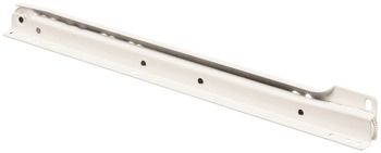 Drawer Runner Roller/Base Sgl 35kg 600mm Wht