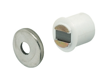Magnetic Catch Mortice Type for glue fixing Brown
