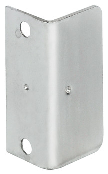 Striking Plate for Screw Fixing 40 x 20 x 17 mm Steel Nickel plated