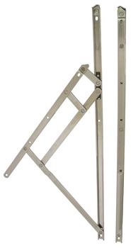 Friction Hinge Heavy Duty for Top Hung or Side Hung Windows Loadpro Length 406 mm (16") opening angle 50°