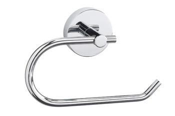 Toilet Roll Holder Height 160 mm x Width 100 mm x Depth 43 mm Romsey Chrome plated finish