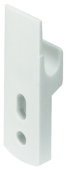 Spare Counterpiece for Automatic Spring Catch Mini-Latch White