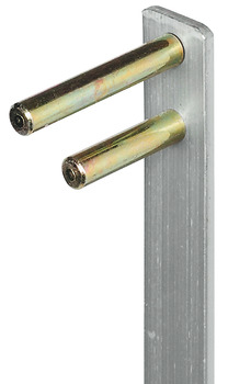 Central Locking Bar Bright Aluminium Symo 3000 Length 1000 mm