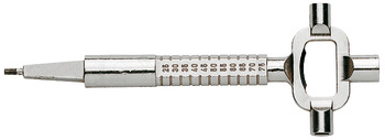 BuildingSite Key 184x64mm ZincDiecast NP