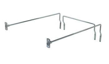 Filing Rails with Stop Rails for Drawer Length 450-550 mm Screw fixing For drawer length 450 mm