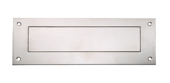Interior Flap 330 x 110 mm Stainless Steel Face fixing Satin