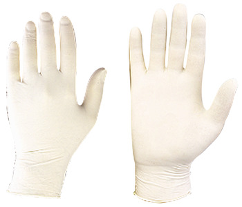 Gloves Disposable Vinyl or Latex Large size Material: Vinyl