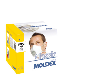 Dust Mask Disposable with FFP2 Protection Moldex Protective class: FFP2 - view 2
