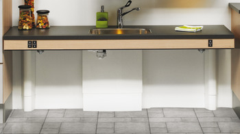 Flexible Plumbing Kit for Flexi Height Adjustable Worktop System Ropox Flexible plumbing kit - view 2