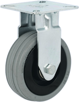 Single Wheel Castor Swivel with or without Brake Wheel Ø 50-75 mm Plate Fixing Screw-on plate or M10 threaded bolt Wheel Ø 75 mm Load capacity: 60 kg