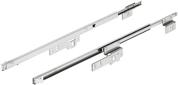 Drawer Runners Single Extension Variant C + For stationery tray Installation depth 530 mm installation length 370 mm