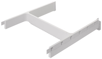 Storage System for Under Sink Drawers H Frame Set Ninka Banio White finish