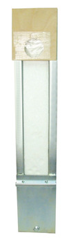 Wall Fixture for Brick Walls Width 150 mm Programma Cap Range PBA For installation of drop down support rails Dim. A 835 mm