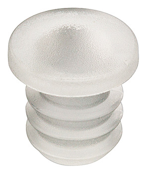 Hinge Buffer Door for Ø 6 mm Hole Transparent