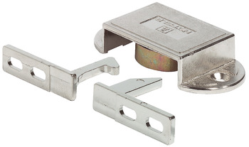 Door Catch for Screw Fixing Zinc Alloy Automatic Nickel plated