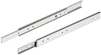 2026 BB Drawer Runner 2-Way Sgl 35kg 600mm Bright Zinc Plated