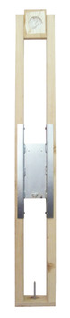 Wall Fixture for Plasterboard Walls 1340 x 185 mm Programma Cap Range PBA For installation of drop down support rails 1340 mm high