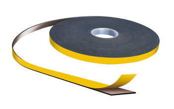 Double Sided Tape Security for Glazing Roll 25-40 m PVC Foam Tape width 12 mm thickness 2.0 mm length 33 m Black