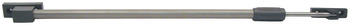 Friction Stay Telescopic Overhead Surface Mounted Steel Length 525-845 mm to suit door width 700-910 mm silver grey