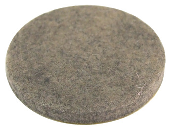 Felt Pad Anti-Scratch Self Adhesive Diameter Ø 35 mm brown
