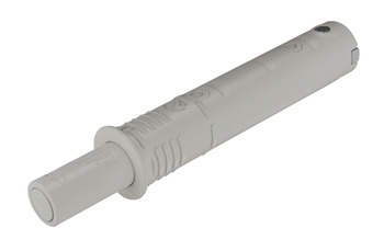 Push Door Catch Concealed or Surface Mounted Short Version with Buffer K Push Tech Grey