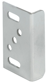 Striking Plate for Screw Fixing Steel Suitable for LL 100 LockerLock Nickel plated
